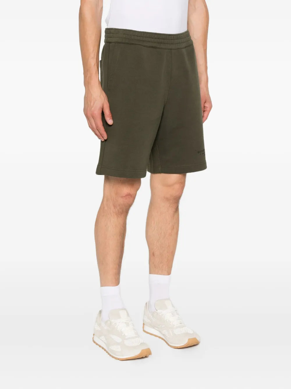 Shorts Short en coton Givenchy Kaki Homme