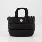 Imagen del Mini cabas Caradoc negro de la marca Moncler para Mujer - Temporada Primavera-Verano 2026 - Vista Frontal