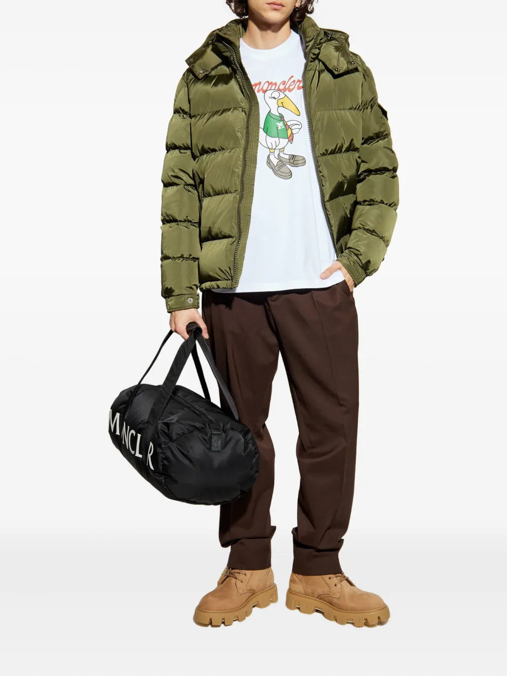 Image de l'article T-shirt logo Mascotte de la marque Moncler pour Homme - Saison Automne-Hiver 2025 - Vue de Dos