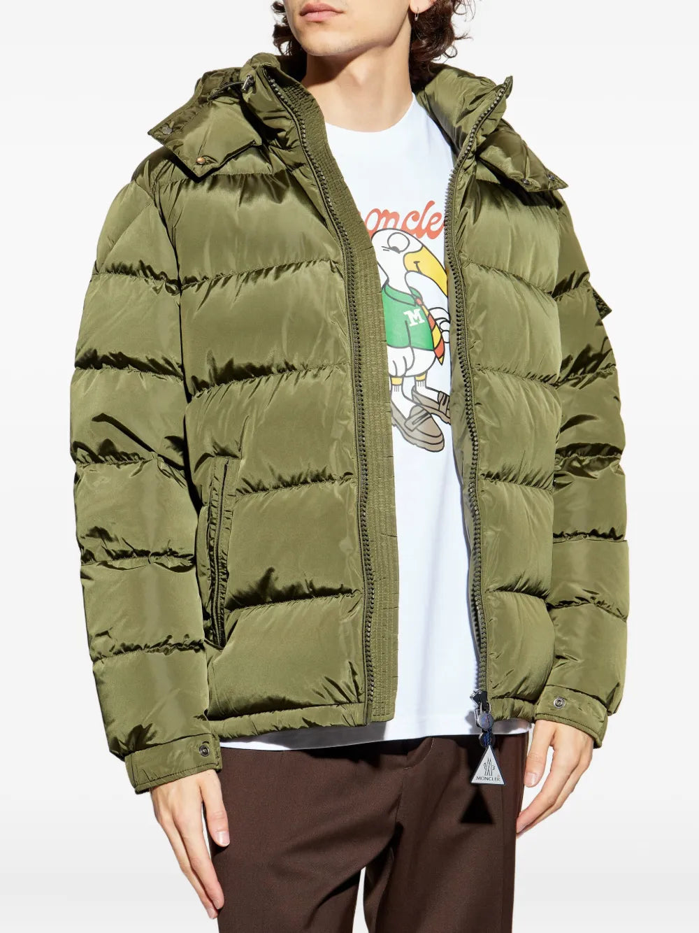 Image of the Moncler Men's Maya Down Jacket - Fall-Winter 2025 - Detailed View_2