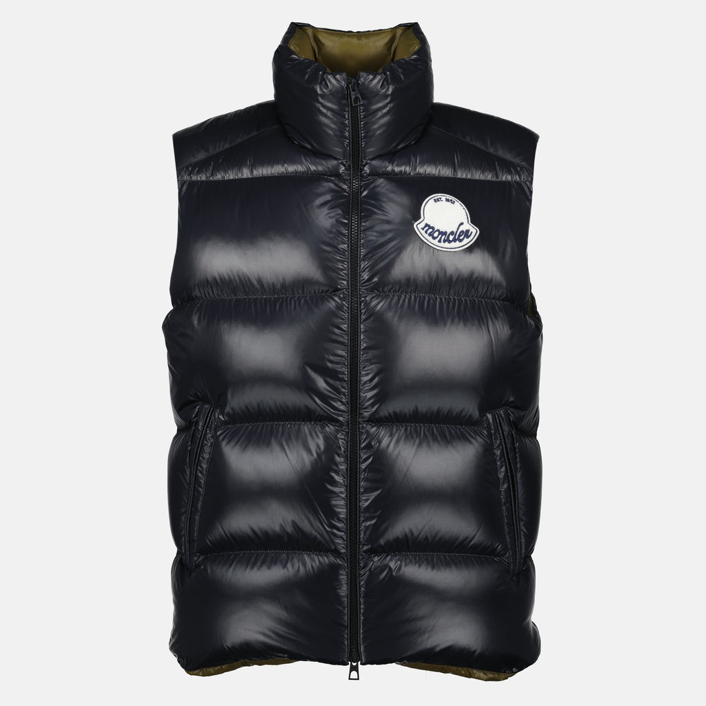 Image of the Moncler Men's Lipsi Sleeveless Jacket - Autumn-Winter 2025 - Front View