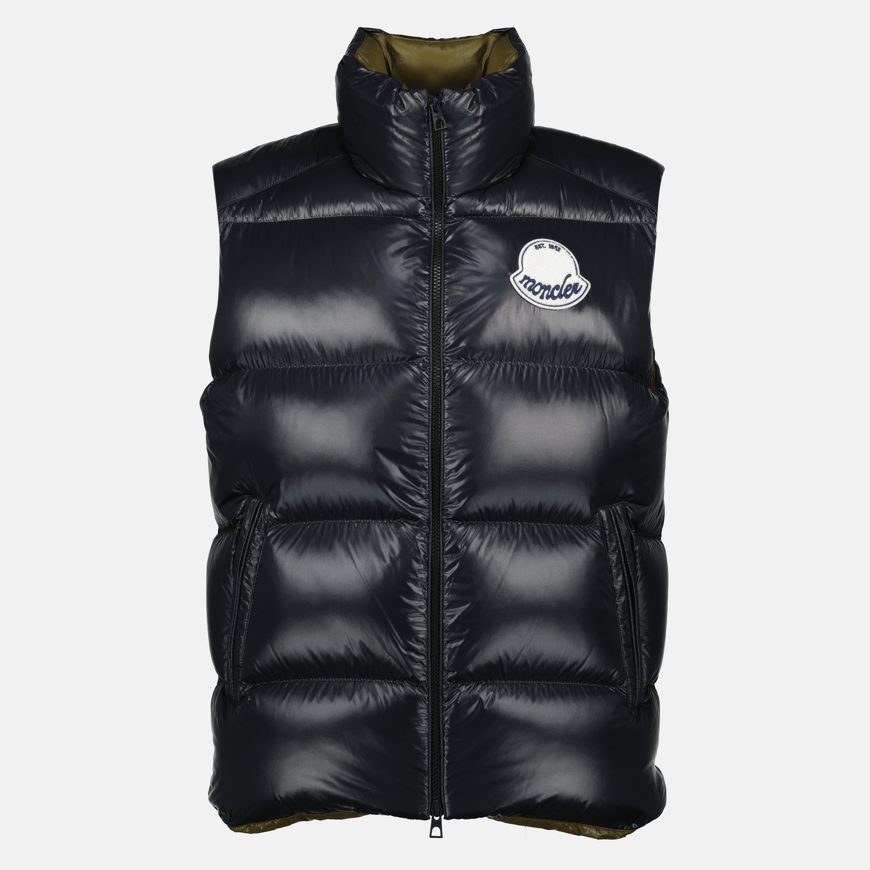 Image of the Moncler Men's Lipsi Sleeveless Jacket - Autumn-Winter 2025 - Front View