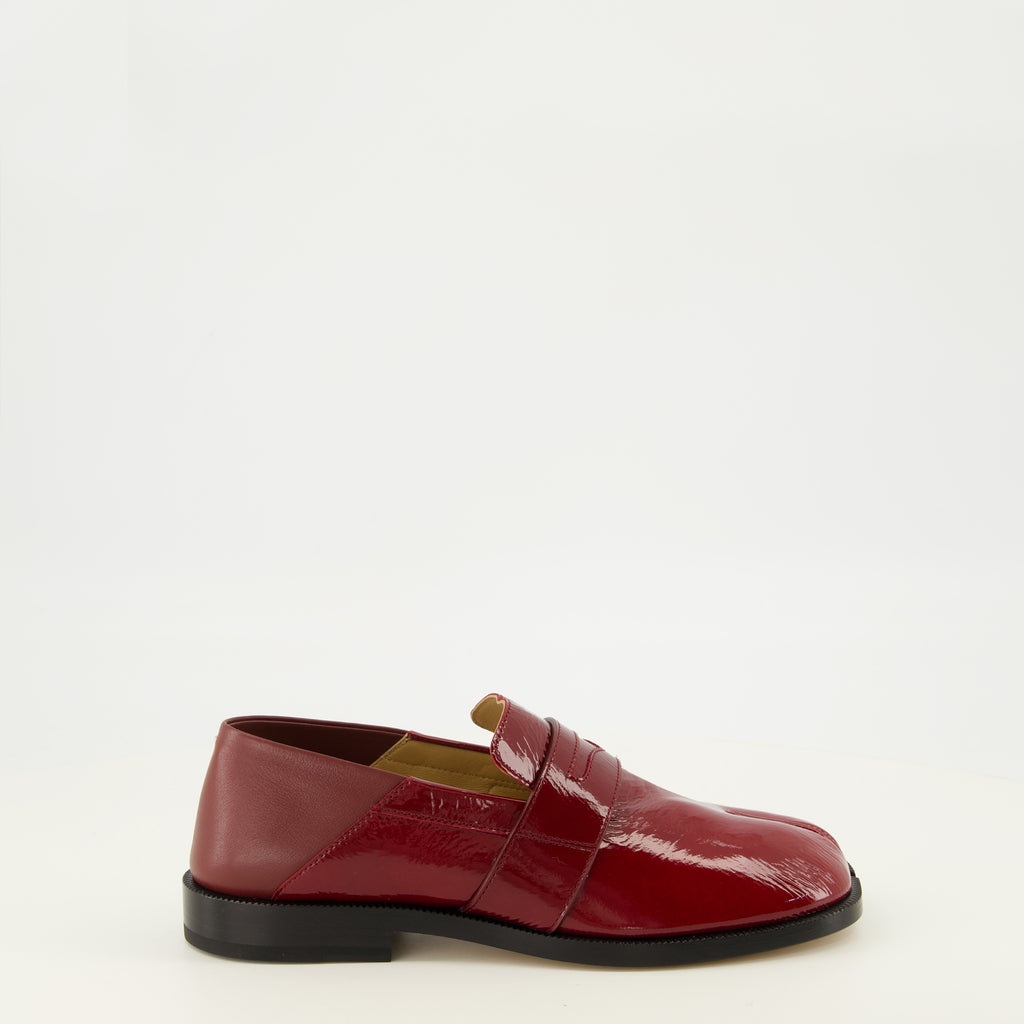Mocassins Mocassins Tabi rouge Mm6 Rouge Femme