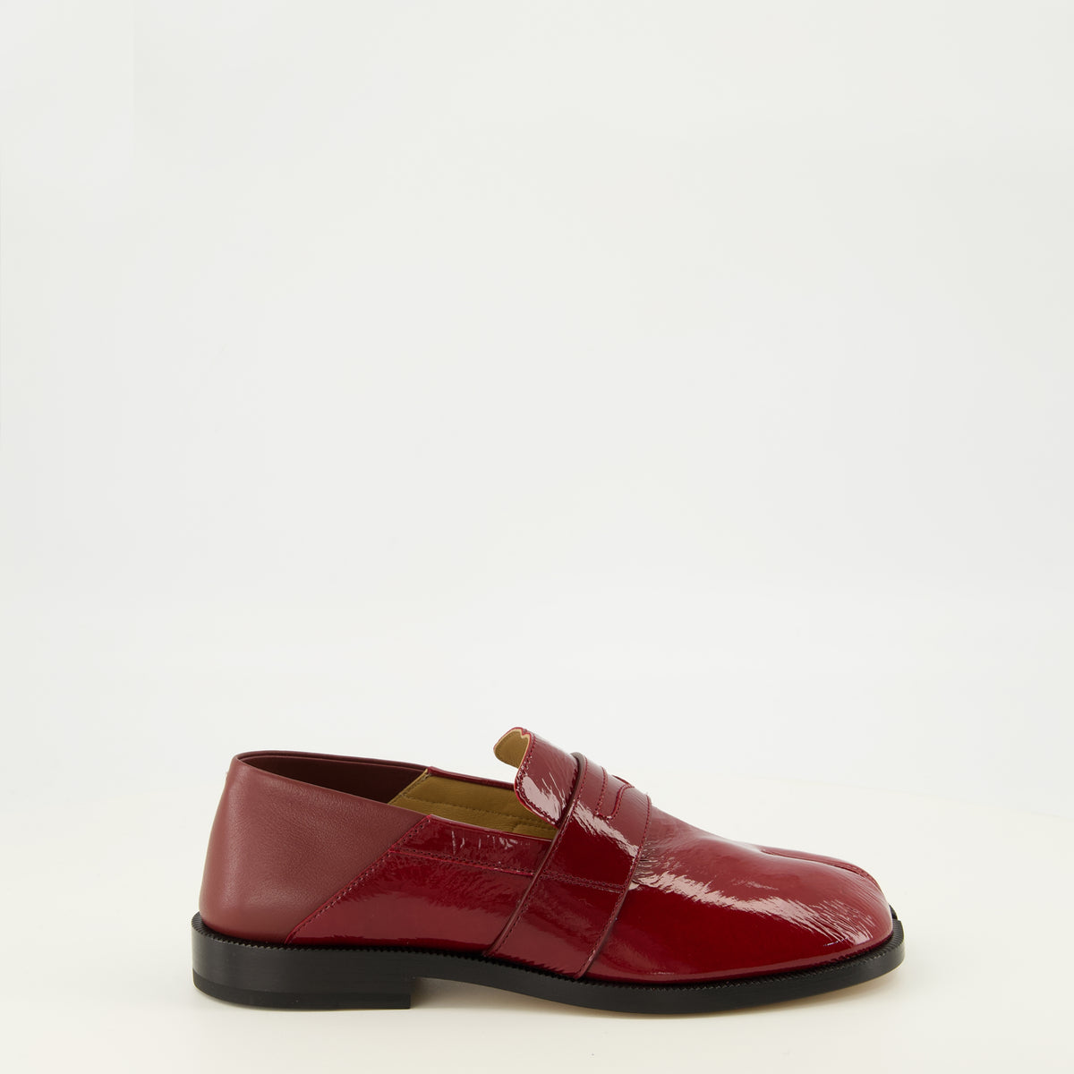 Mocassins Mocassins Tabi rouge Mm6 Rouge Femme
