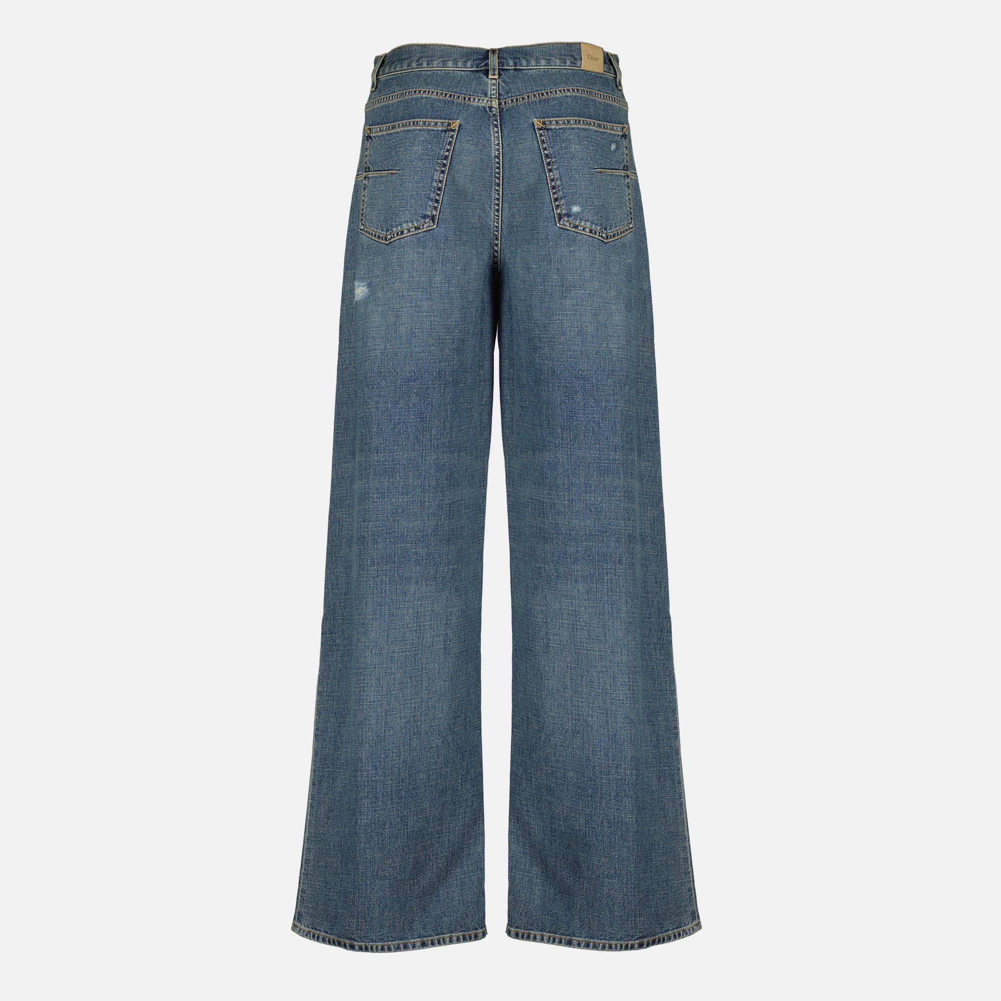 Pantalons 청바지 배기핏 - 블루 Dior Bleu Homme