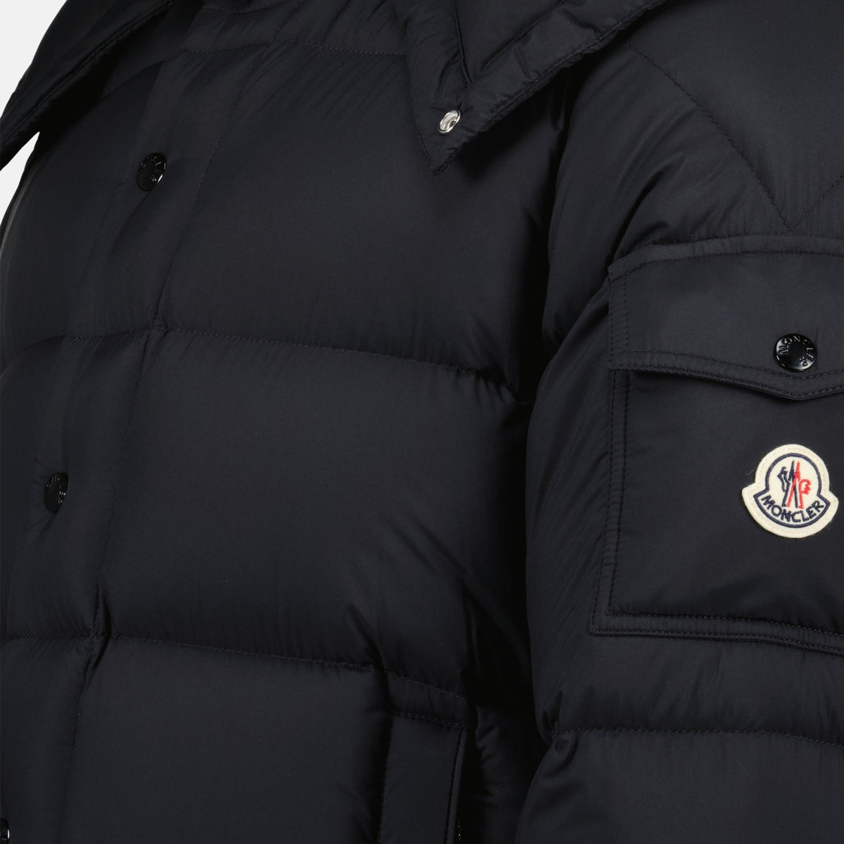 Manteaux Maya 70 Daunenjacke Schwarz Moncler Noir Homme