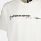 T-shirts T-shirt imprimé Moncler Grenoble White Homme