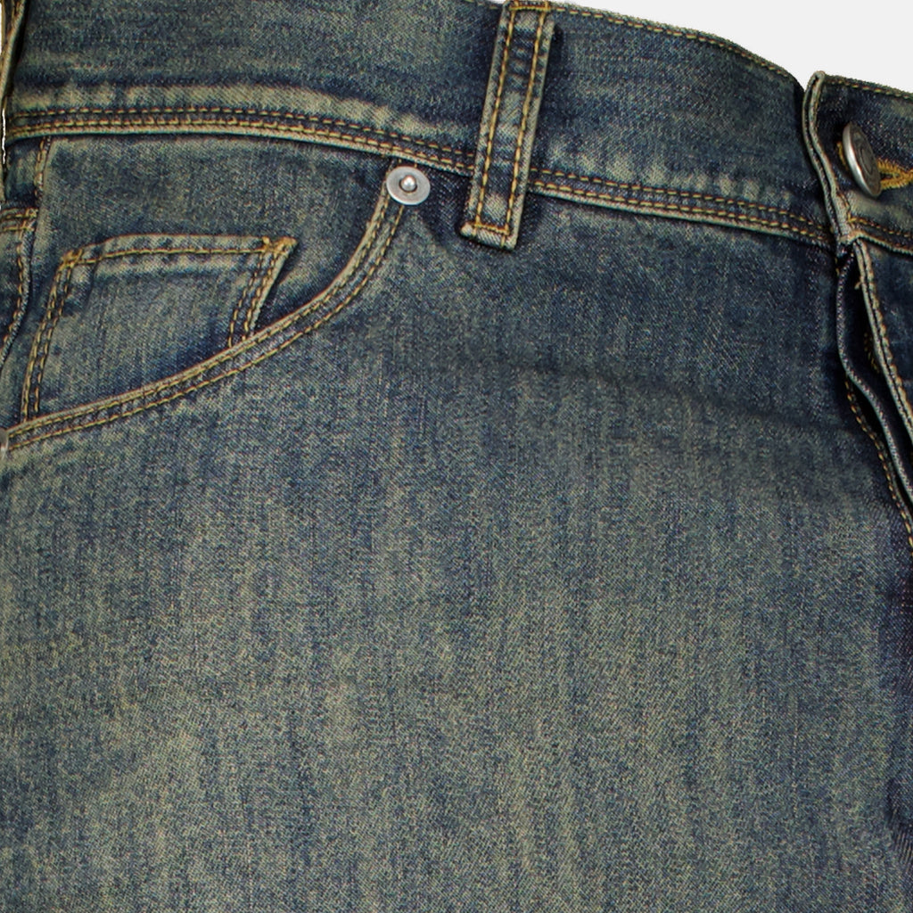 Pantalons Helle Blaue Ausgebleichte Denim Lange Jeans Fendi Bleu Homme
