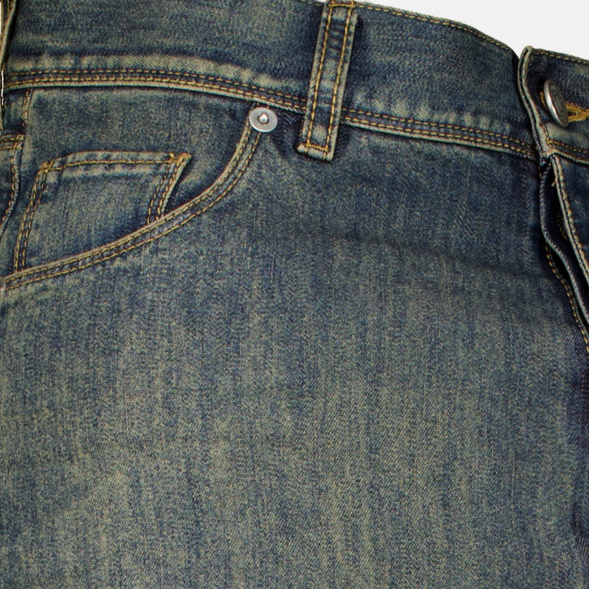 Pantalons Helle Blaue Ausgebleichte Denim Lange Jeans Fendi Bleu Homme