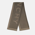 Scarves and gloves Foulard 4G Givenchy Brown Unisex