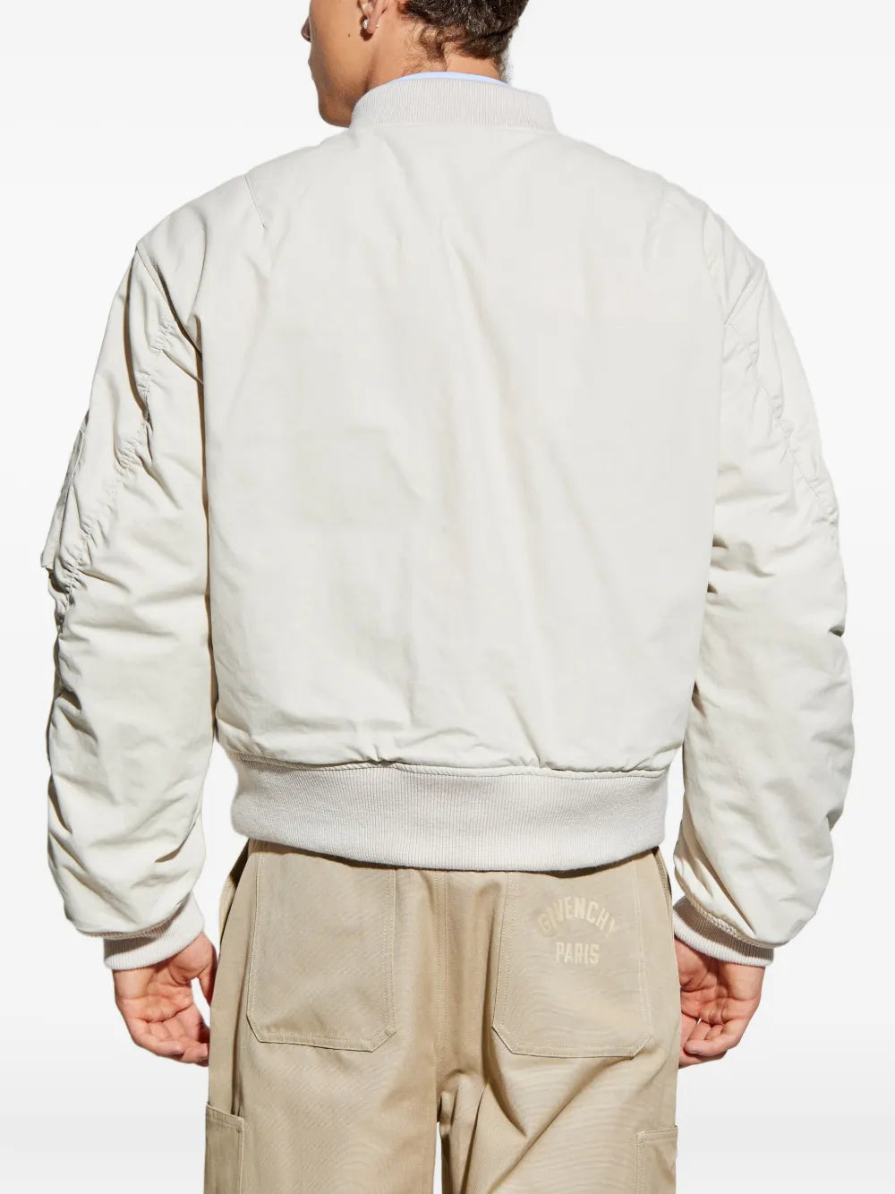Vestes Bomber in Cotone Givenchy Blanc Homme