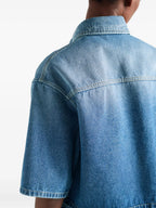 Imagen del artículo Camisa de Denim Corto de la marca Prada para Mujer - Temporada Otoño-Invierno 2025 - Vista Detallada_4