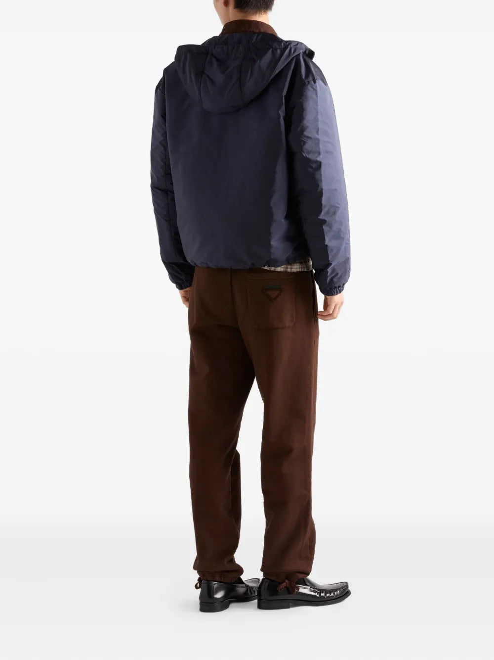 Vestes Giacca Con Zip Prada Bleu foncé Homme