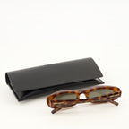 Lunettes Óculos de Sol SL 557 Shade Plump Marrons Saint Laurent Marron Unisexe