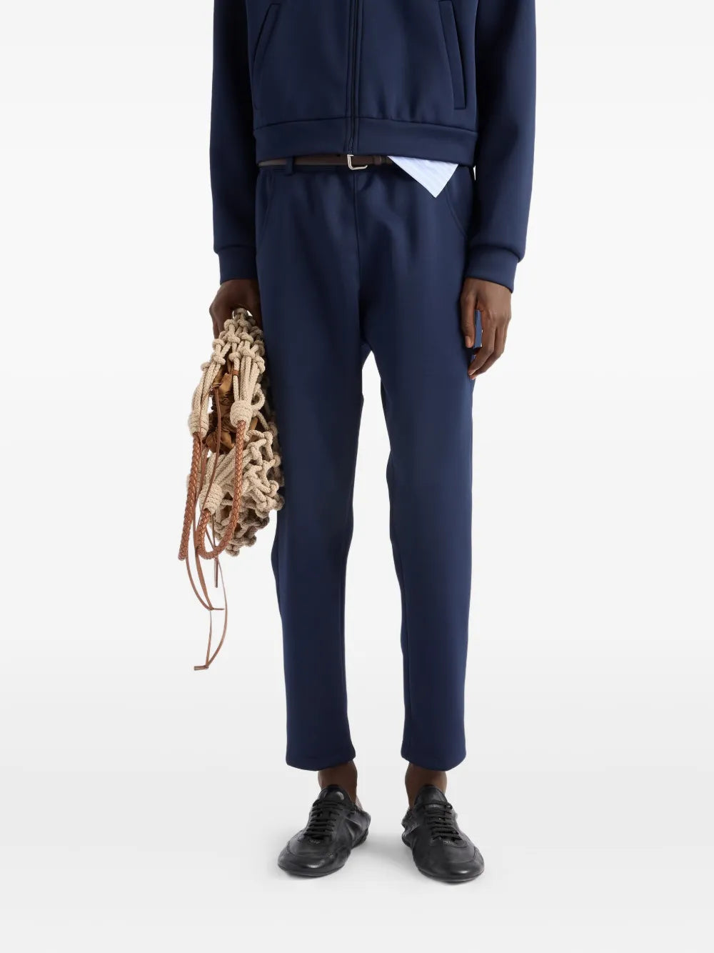 Pantaloni Pantaloni City Prada Blu Scuro Uomini