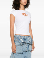 Camisetas T-shirt T-Angie Diesel Branco Femme