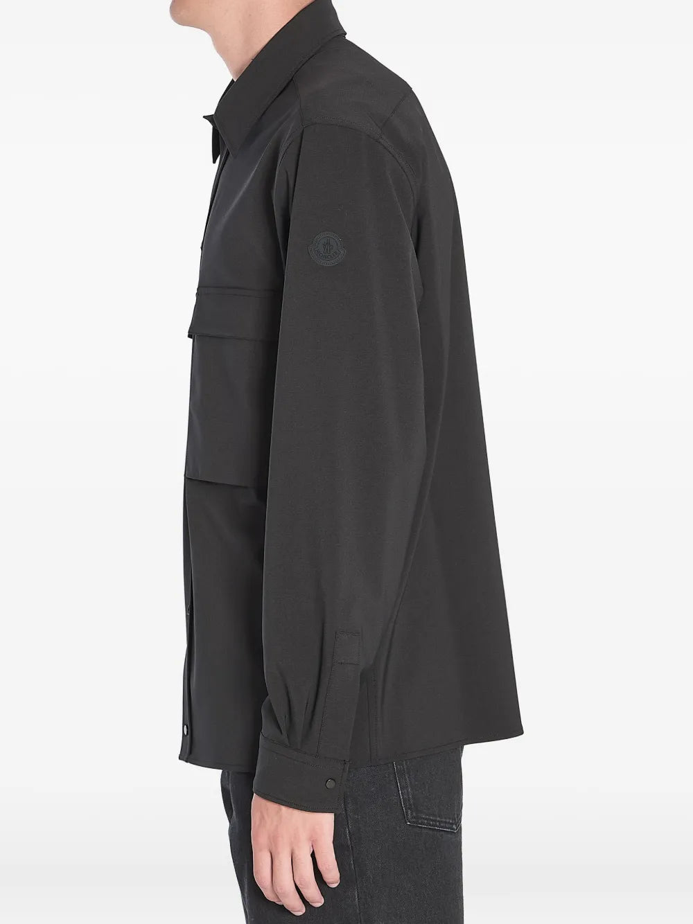 Image of the Moncler Men's Long Sleeve Shirt - Autumn-Winter 2025 - Detailed View_4