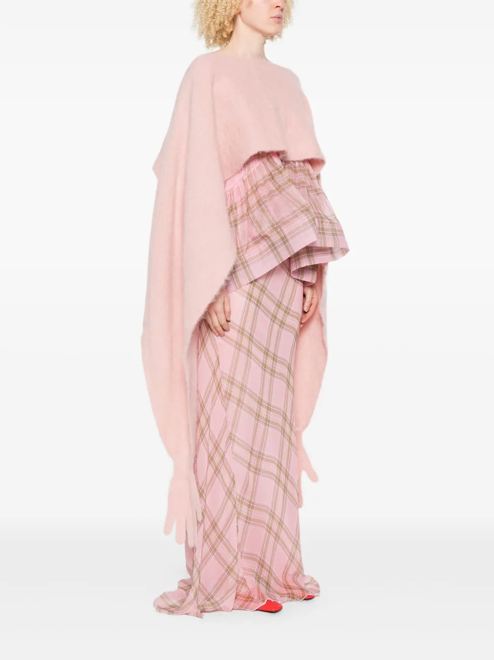 Imagem do artigo Cache col a luvas da marca Moschino para Mulher - Temporada Outono-Inverno 2025 - Vista Detalhada_1