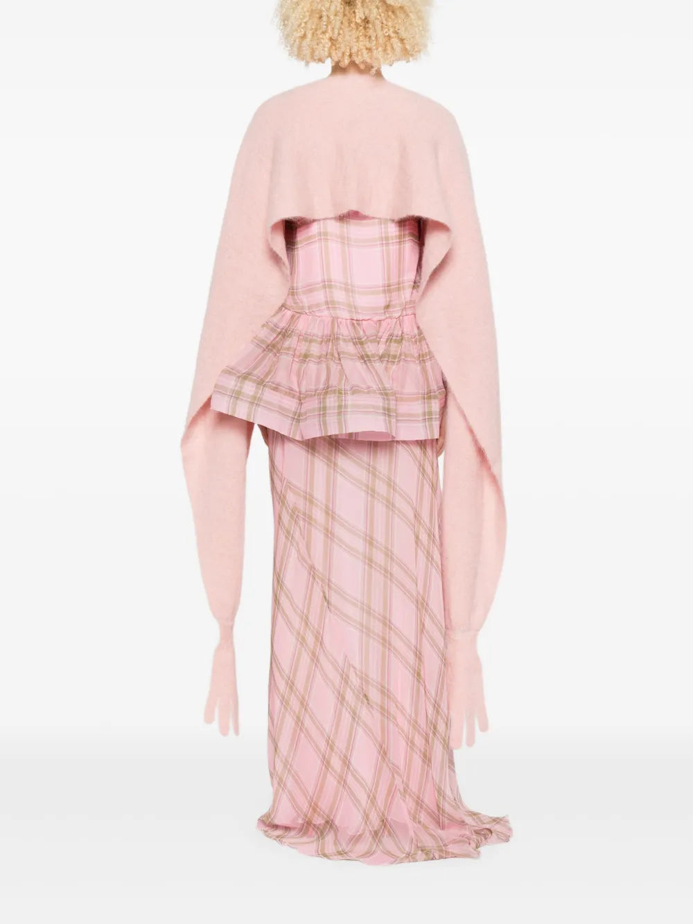 Imagem do artigo Cache col a luvas da marca Moschino para Mulher - Temporada Outono-Inverno 2025 - Vista Detalhada_4