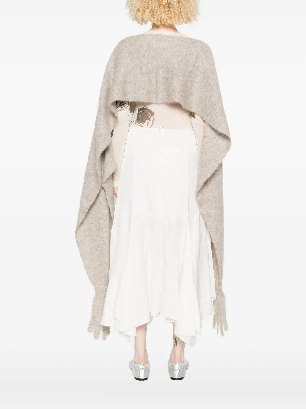 Image de l'article Cache col à gants de la marque Moschino pour Femme - Saison Automne-Hiver 2025 - Vue détaillée_4