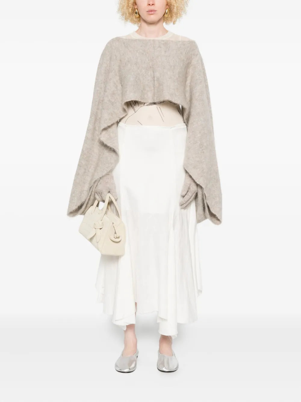 Image of the Moschino brand Women's Glove Collar - Autumn-Winter 2025 Season - Back View