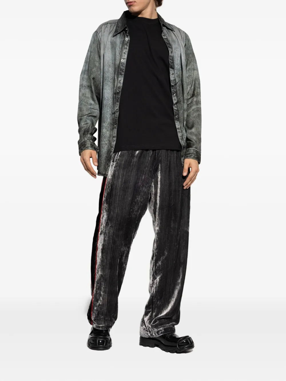 Immagine della maglietta T-Box-T24 di Diesel per Uomo - Stagione Autunno-Inverno 2025 - Vista Posteriore