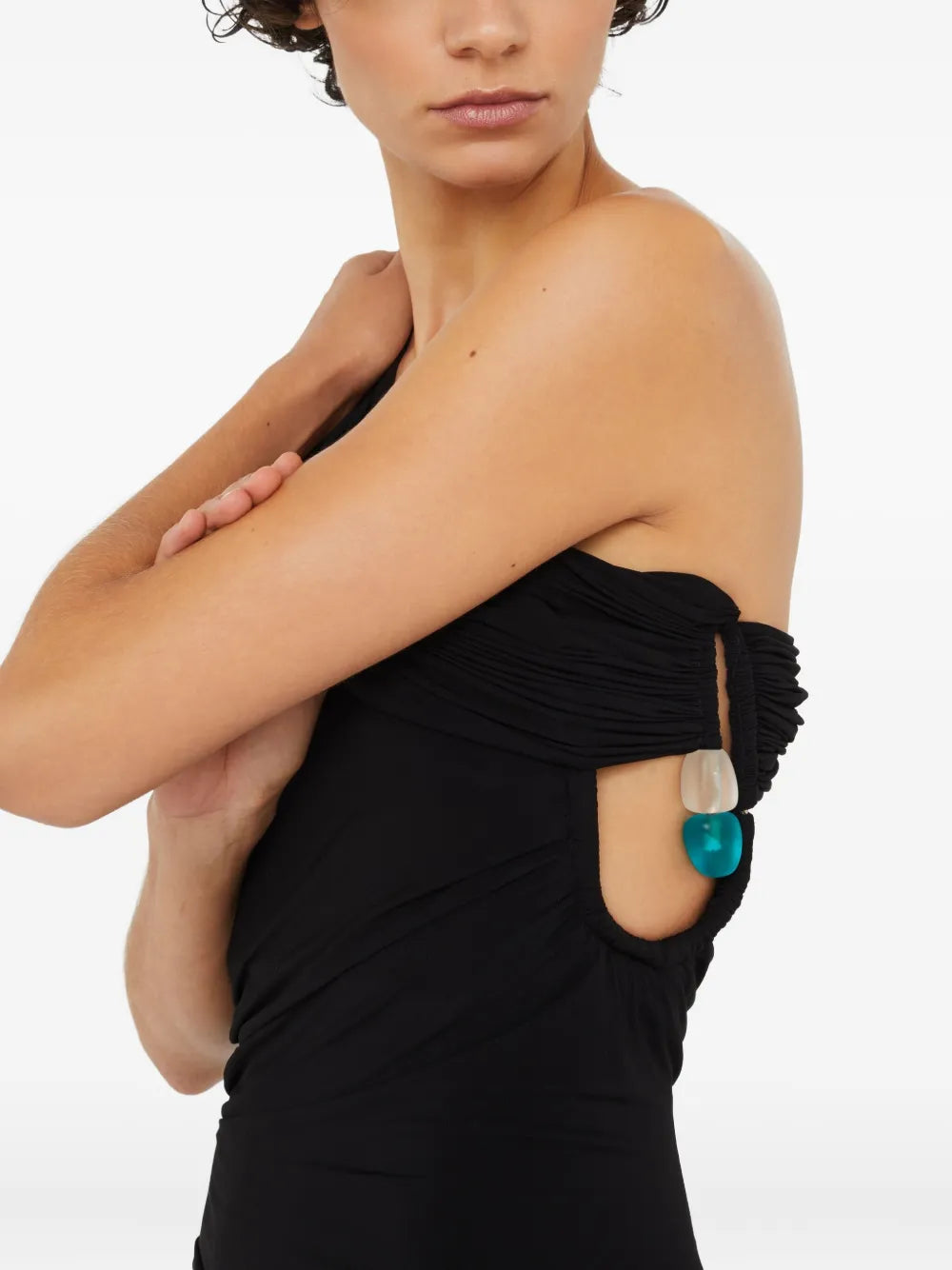 Image de l'article Robe drapée de la marque Christopher Esber pour Femme - Saison Automne-Hiver 2025 - Vue détaillée_5