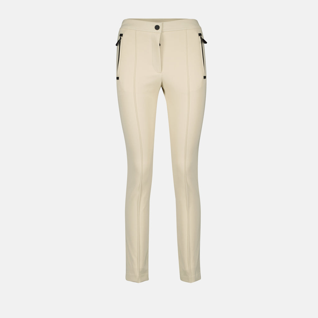 Pantaloni Pantaloni da Sci Moncler Grenoble Beige Femme