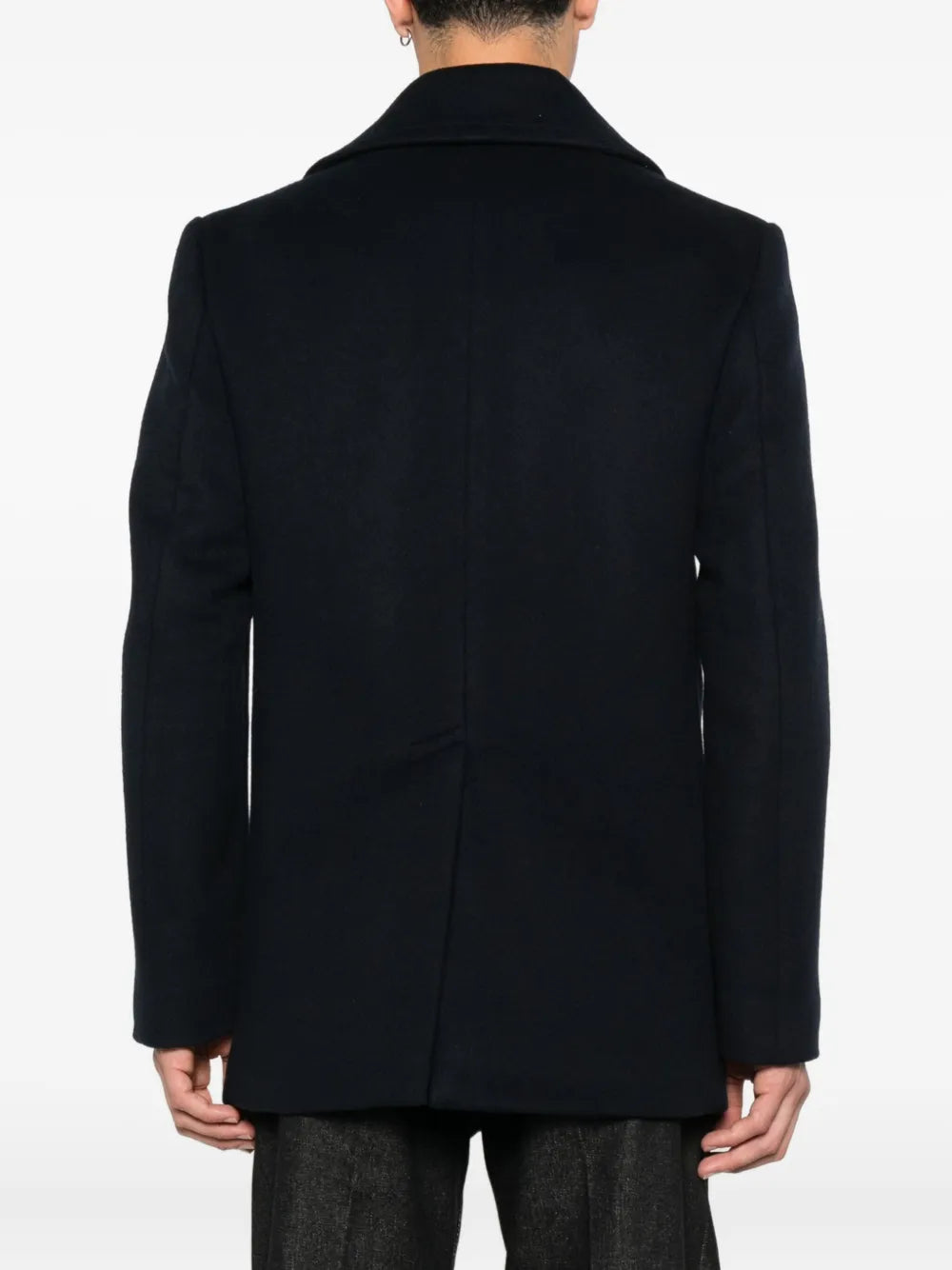 Image of the Givenchy Men's wool caban coat - Autumn-Winter 2025 Season - Detailed View_4