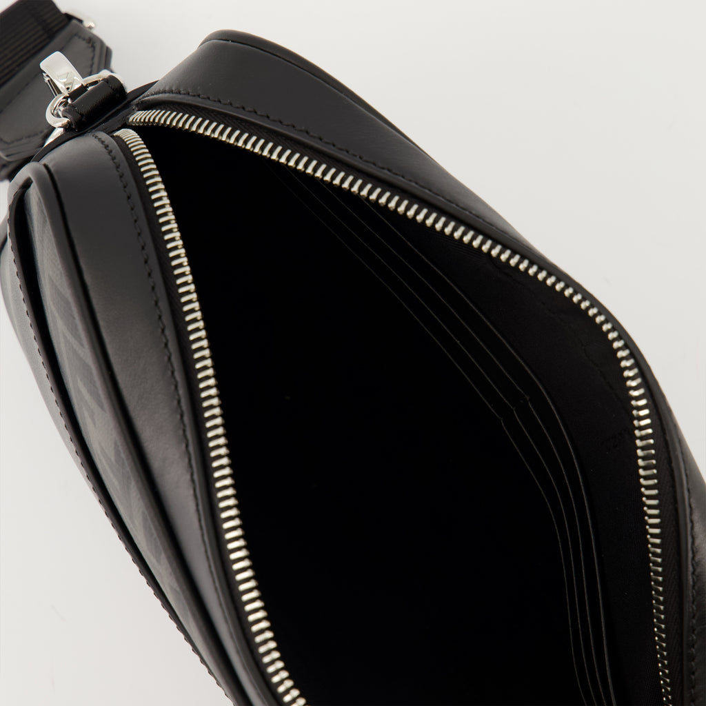 Sacs bandoulière Sac Camera Squared FF Fendi Noir Homme