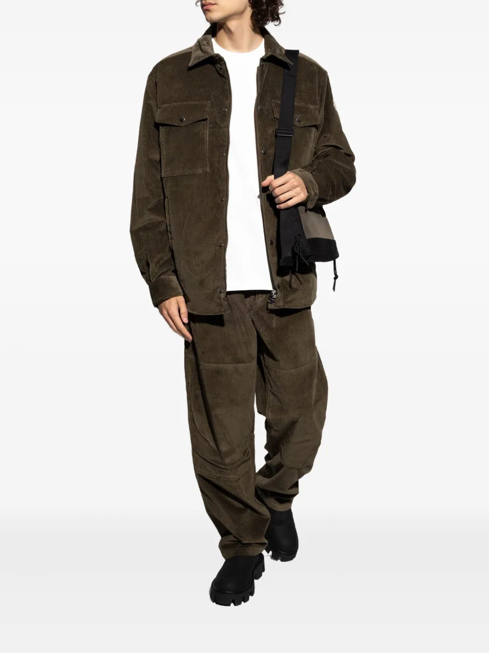 Image of the Moncler brand Ambrosia quilted jacket for men - Autumn-Winter 2025 - Back View