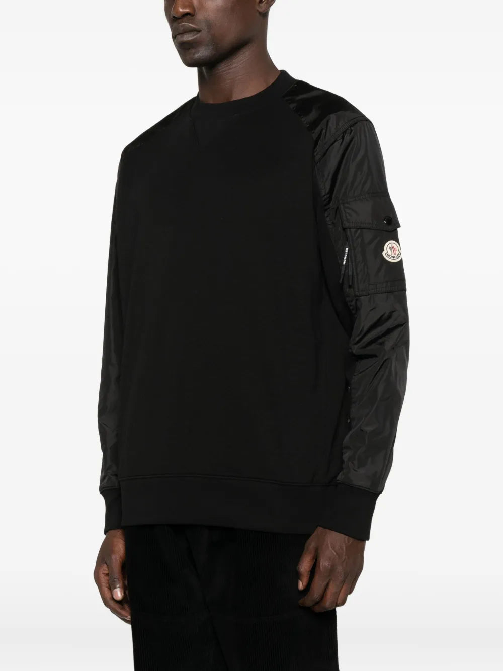 Image de l'article Sweat en coton de la marque Moncler pour Homme - Saison Automne-Hiver 2025 - Vue détaillée_1