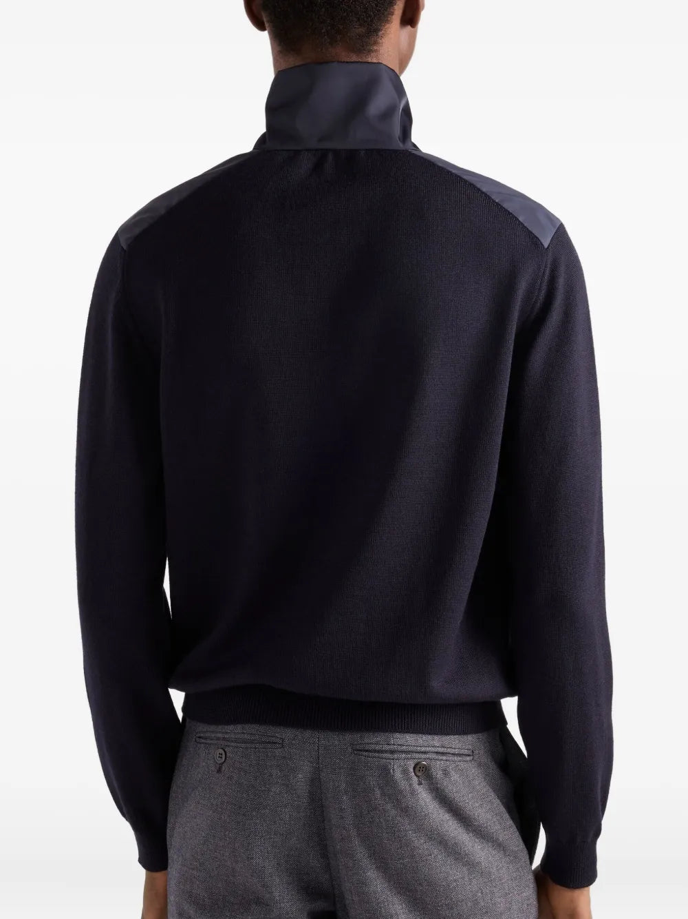 Image of the article Two-tone jacket by Prada for Men - Autumn-Winter 2025 - Detailed view_1