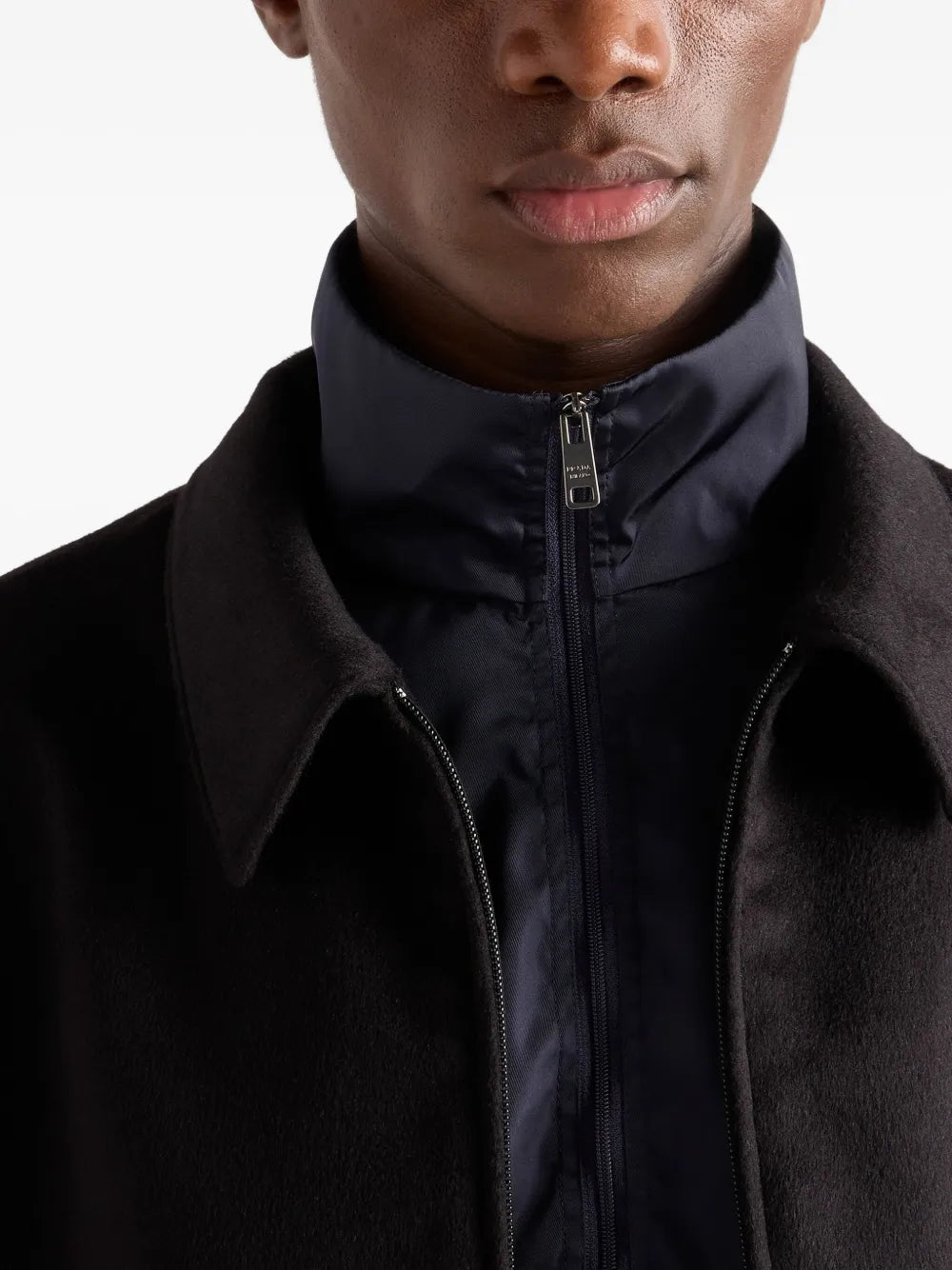 Image of the article Two-tone jacket by Prada for Men - Autumn-Winter 2025 - Detailed view_5