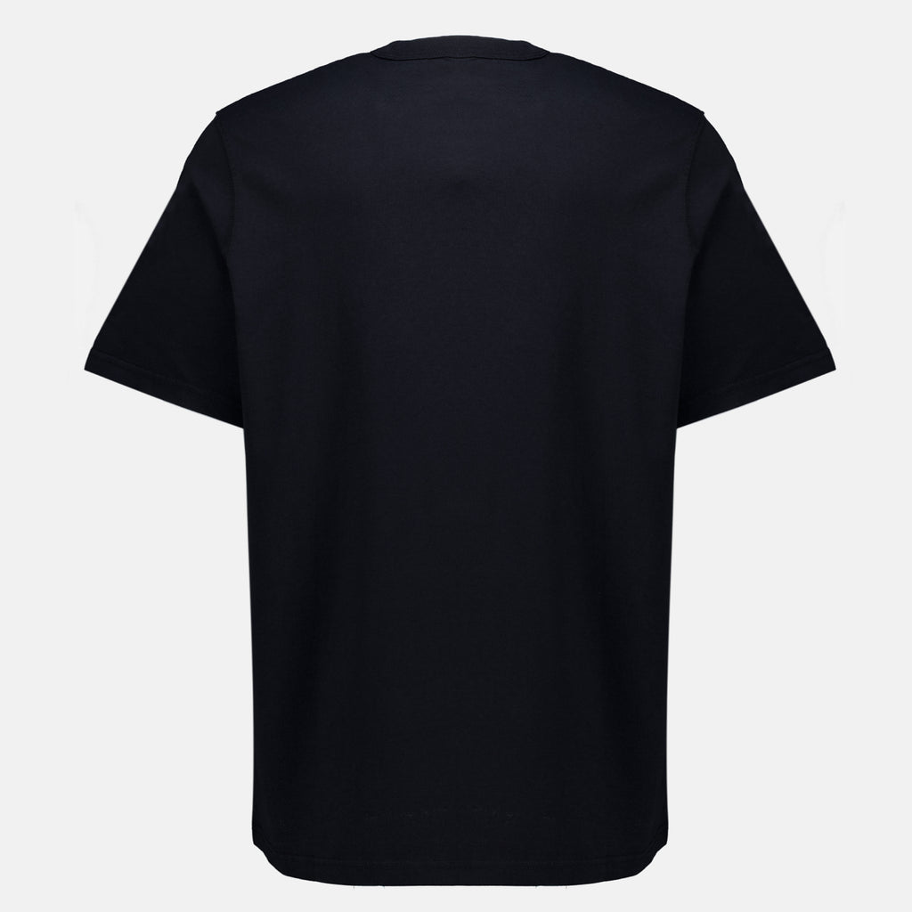 T-shirts T-shirt brodé noir Maison Kitsune Noir Homme