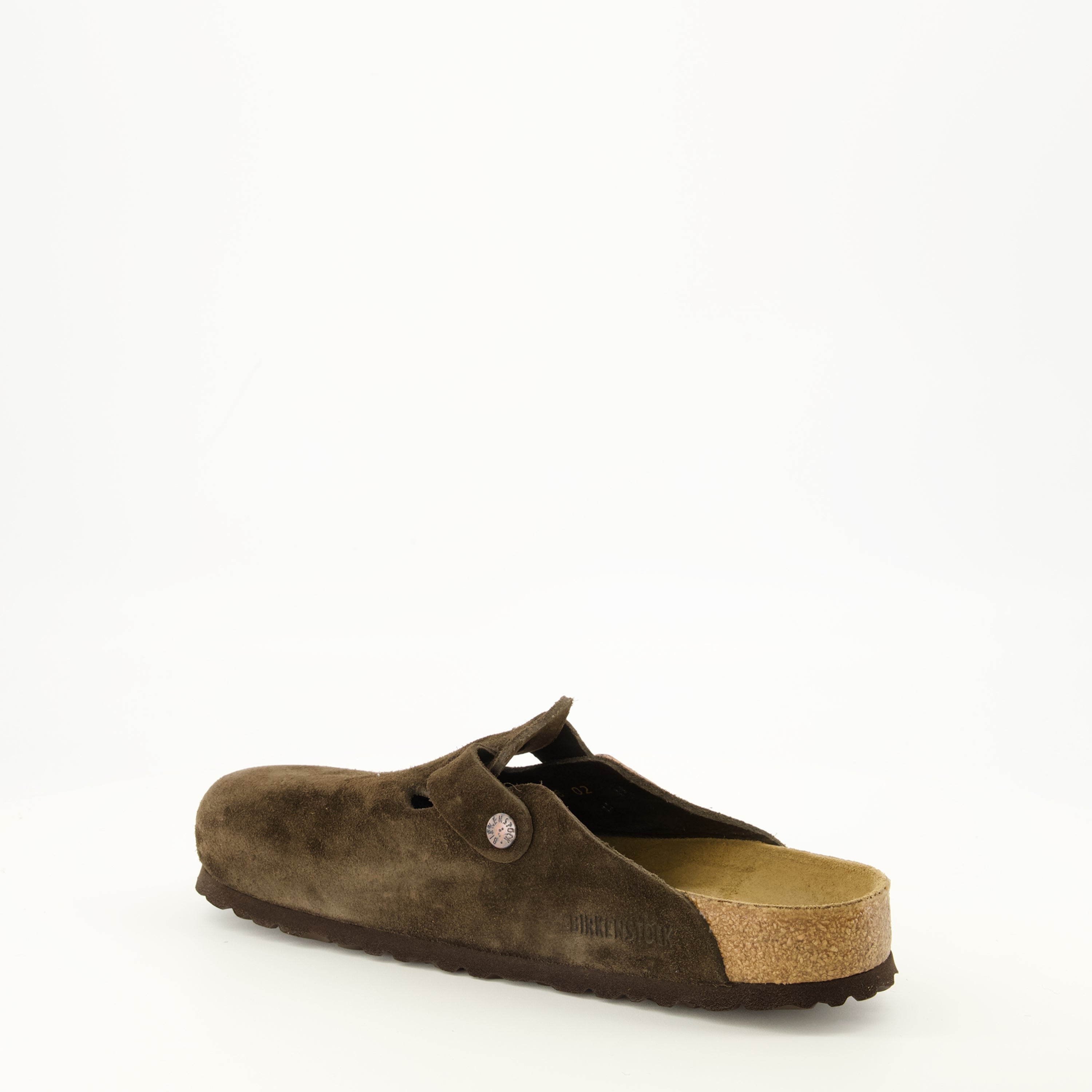 Chaussures ouvertes 브라운 보스턴 뮬 Birkenstock Marron Unisexe