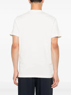 Imagen del artículo Camiseta de logo tricolor de Moncler para Hombre - Temporada Otoño-Invierno 2025 - Vista Detallada_1