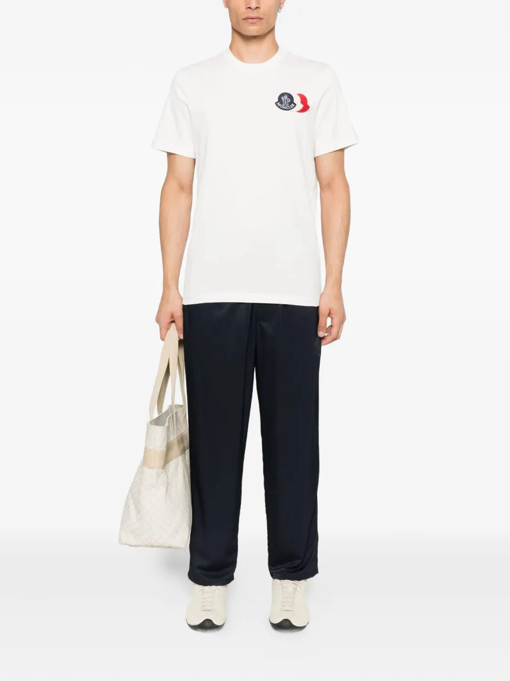 Moncler トリコロールロゴTシャツ - 男性 – myCompañero