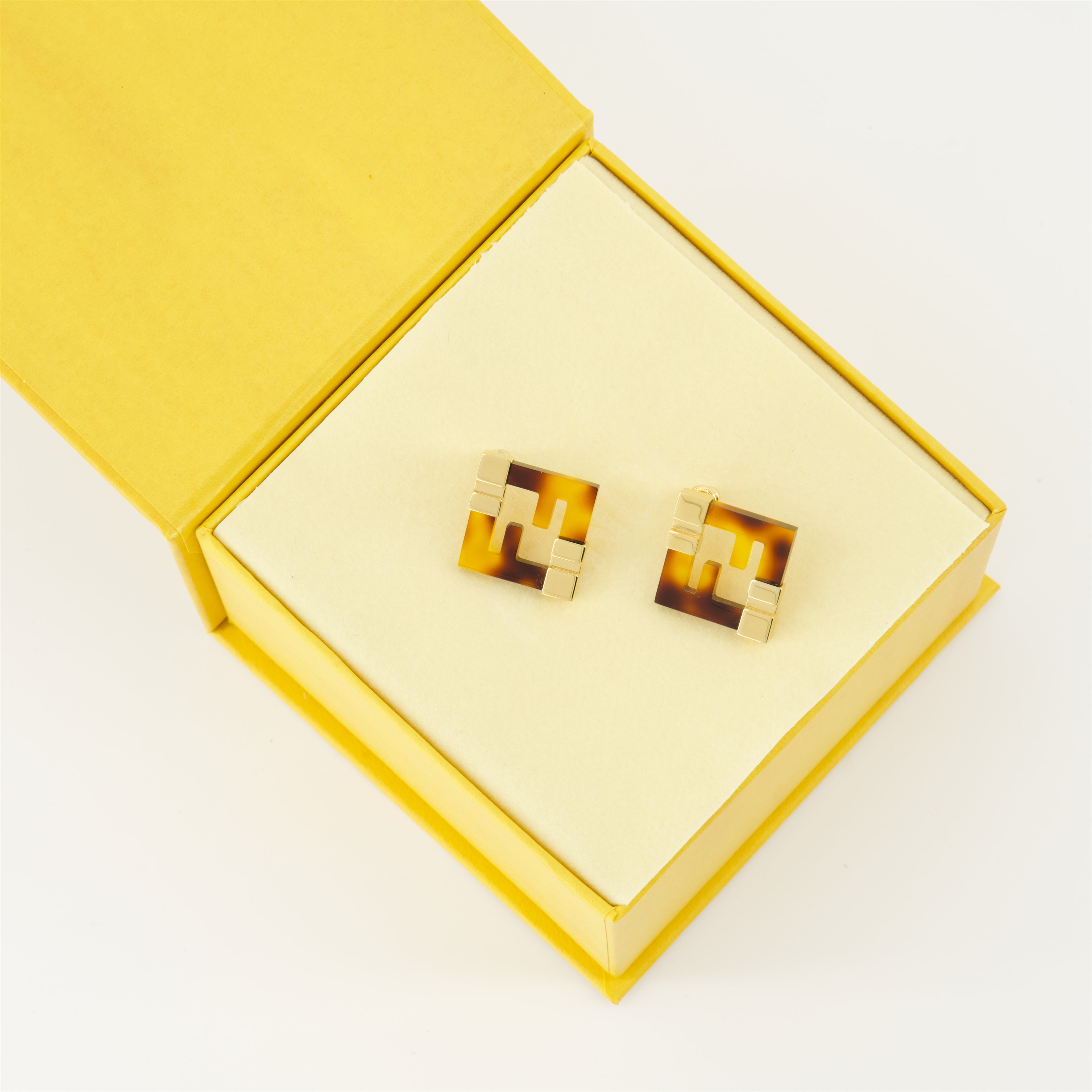 Jewelry Forever Earrings Fendi Gold Femme