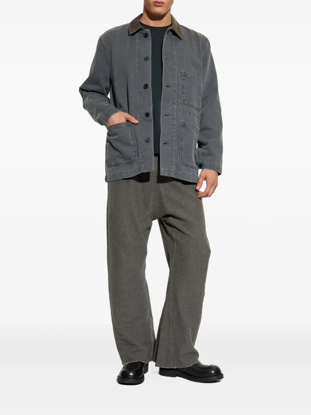 Image de l'article Veste Carlito de la marque Officine Générale pour Homme - Saison Automne-Hiver 2025 - Vue de Dos