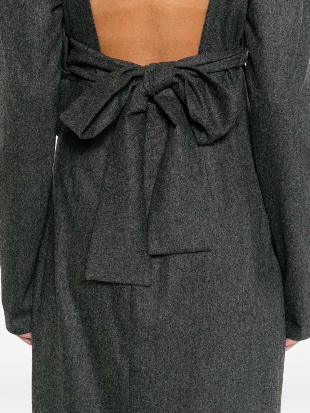 Immagine del vestito lungo Aubrey del marchio Khaite per Donna - Stagione Autunno-Inverno 2025 - Vista Dettagliata_5