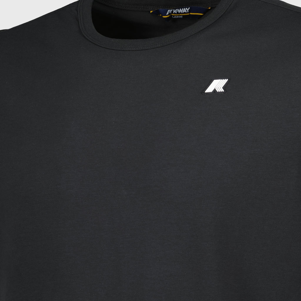 T-Shirts Adam Light T-Shirt K-Way Schwarz Homme