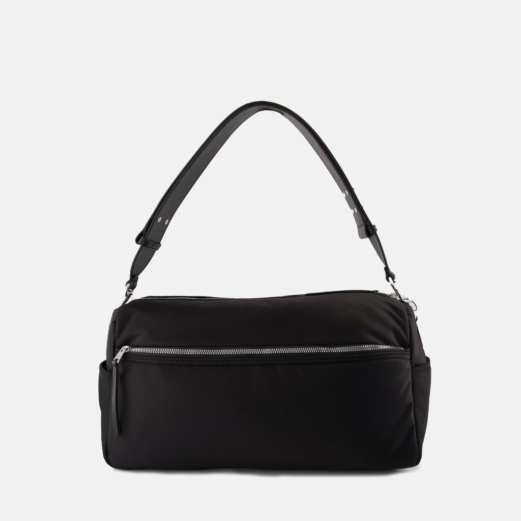 Sacs de sport et voyage Sac Marcel en nylon Ami PARIS Noir Unisexe