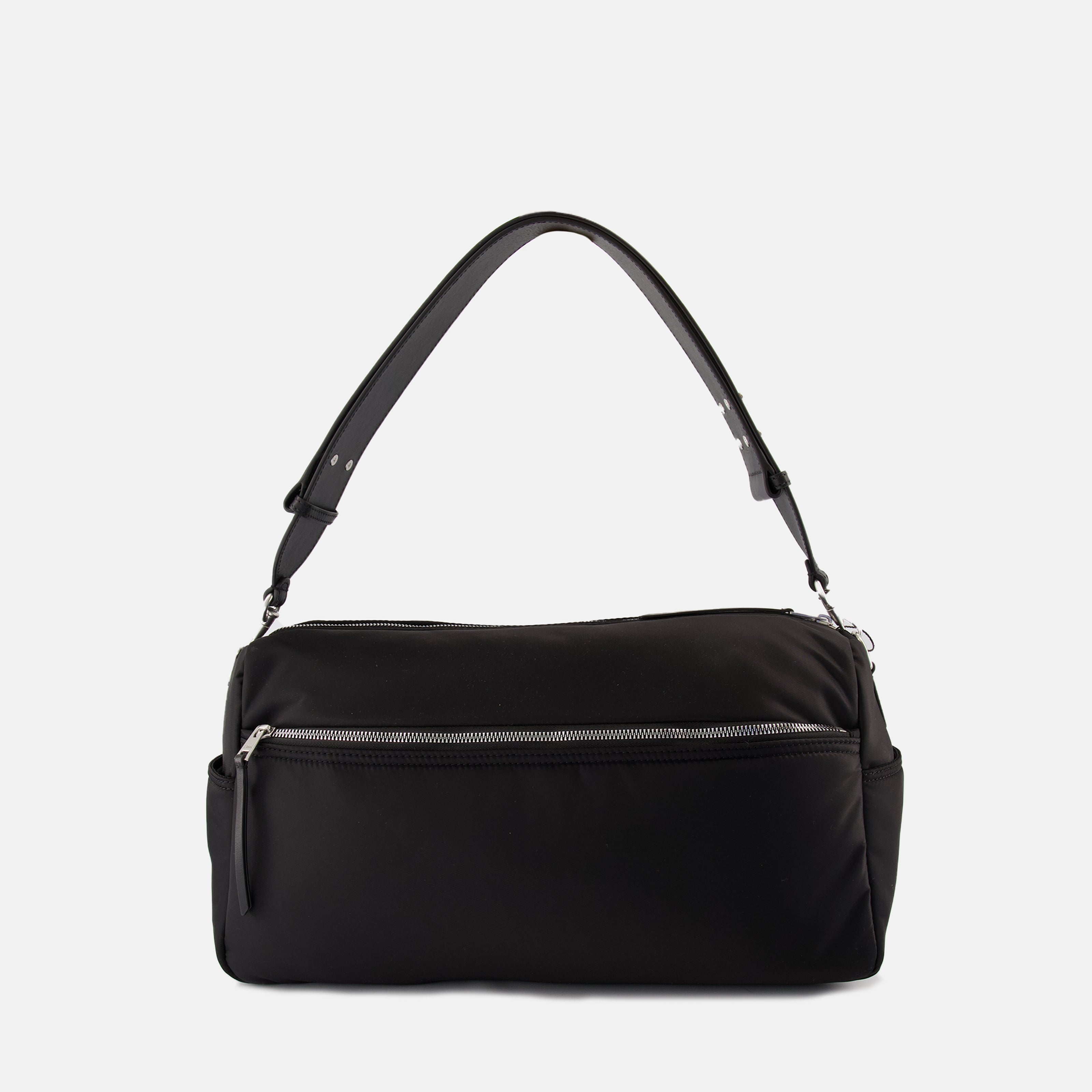 Sacs de sport et voyage Sac Marcel en nylon Ami PARIS Noir Unisexe