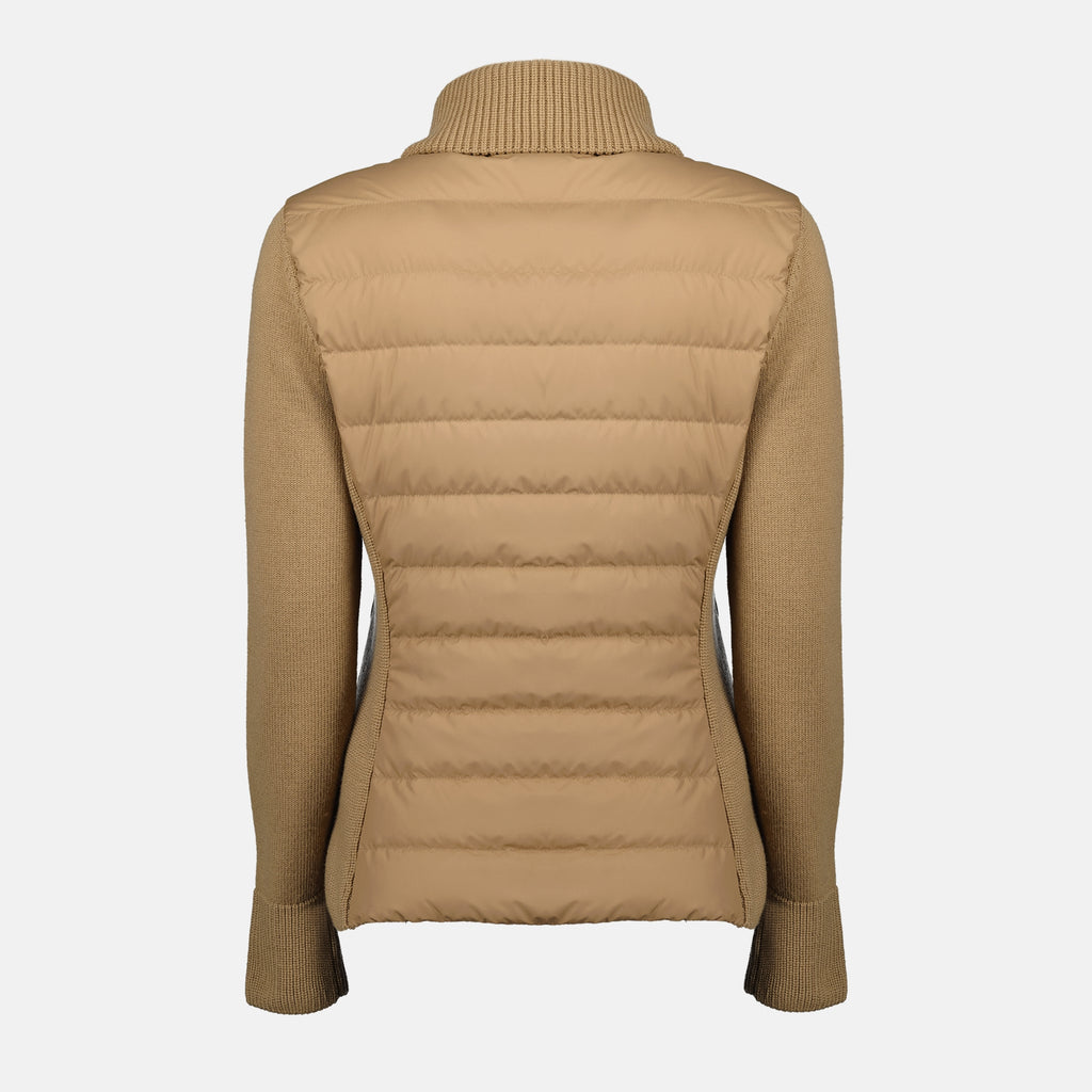 Imagen del artículo Chaqueta de dos materiales de la marca Moncler para mujer - Temporada Otoño-Invierno 2025 - Vista Trasera