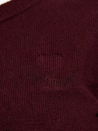 Imagem do artigo Cardigan AMI de coração da marca Ami PARIS para Mulheres - Temporada Outono-Inverno 2025 - Vista Detalhada_5