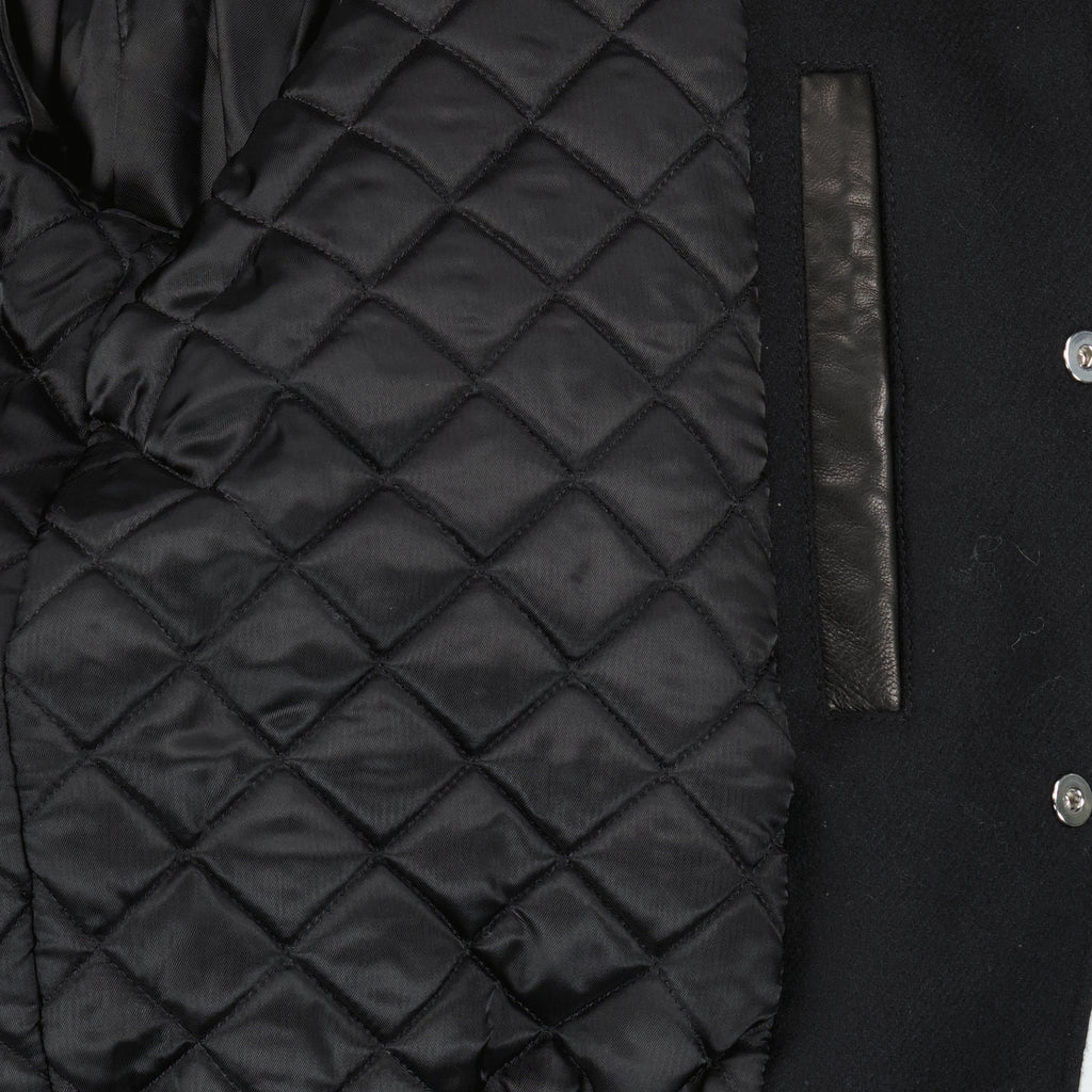 Image de l'article Bomber bi-matière noir de la marque Givenchy pour Homme - Saison Printemps-Été 2026 - Vue détaillée_2