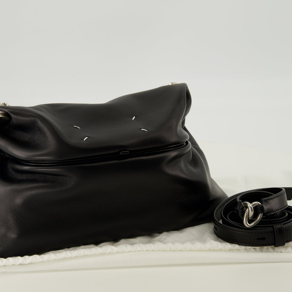 Sacs à main et épaule Sac Link small black Mm6 Noir Femme
