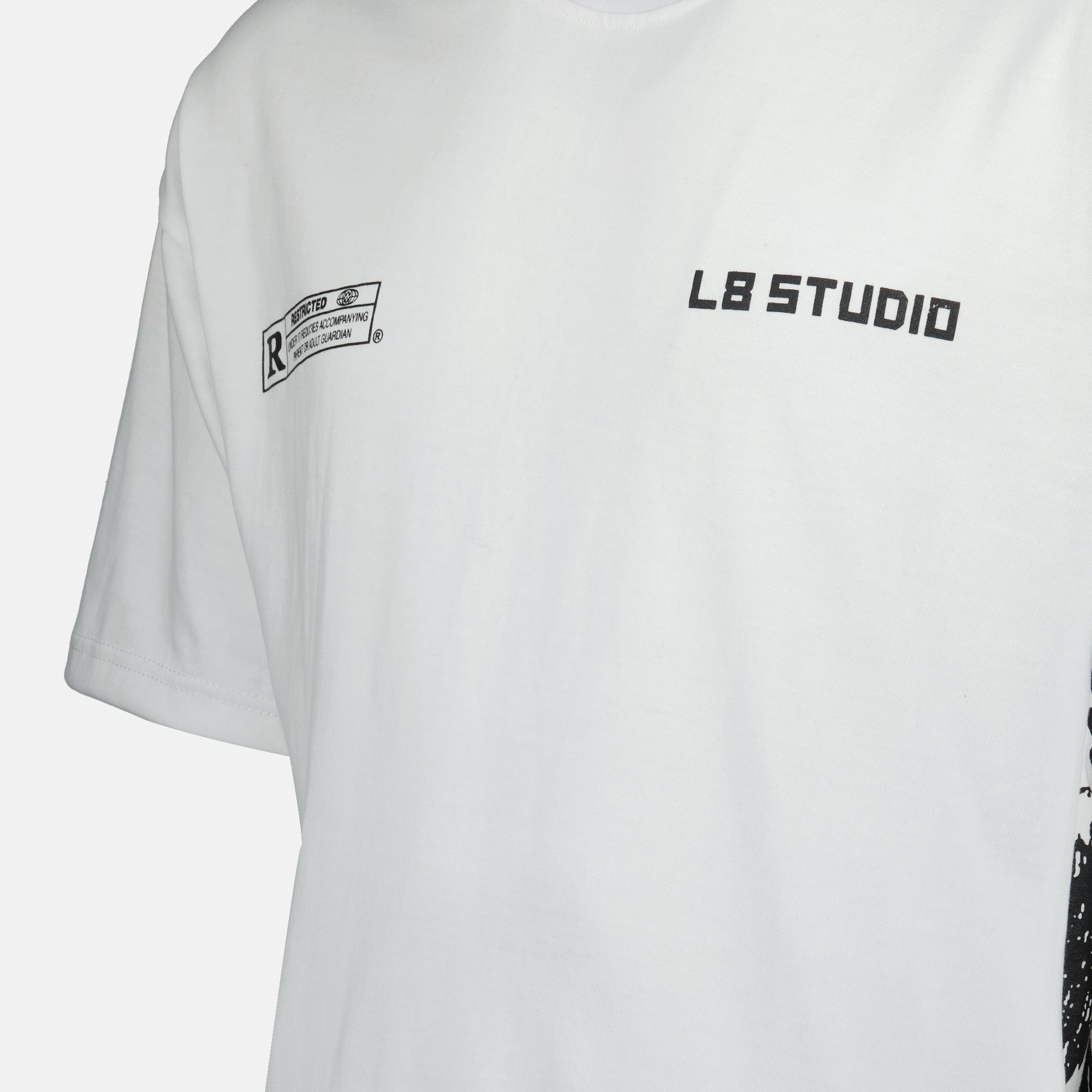 T-shirts T-shirt Cupidon L8 Studio Blanc Homme