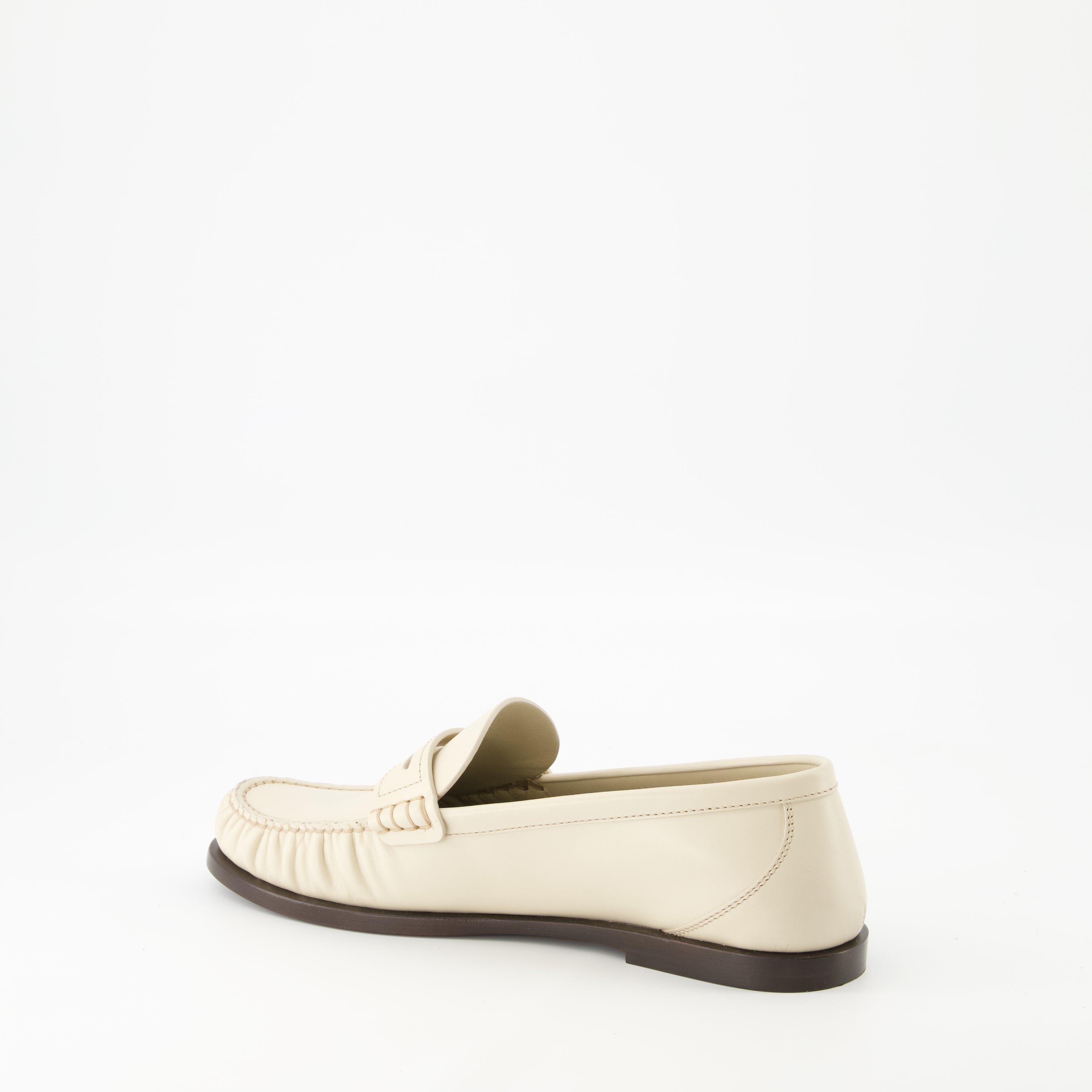 Loafers Laurent Loafers Saint Laurent White Women
